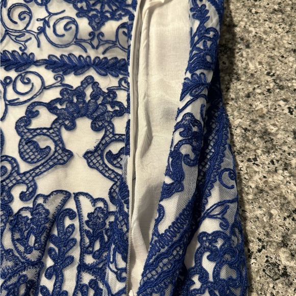 Yoanna Baraschi Blue Pepin Sheath Dress size 4 - Picture 10 of 15